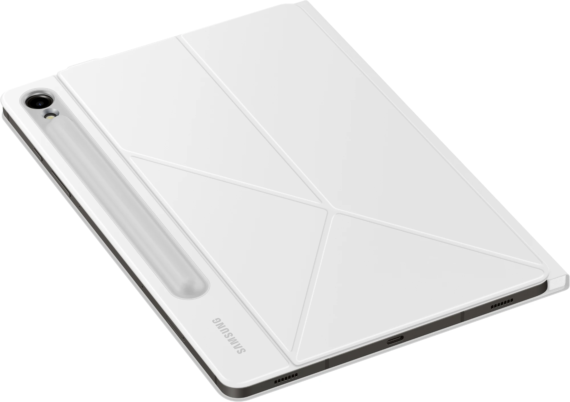 Samsung Smart Book Cover Galaxy Tab S9/S9 FE/S10 FE Weiß